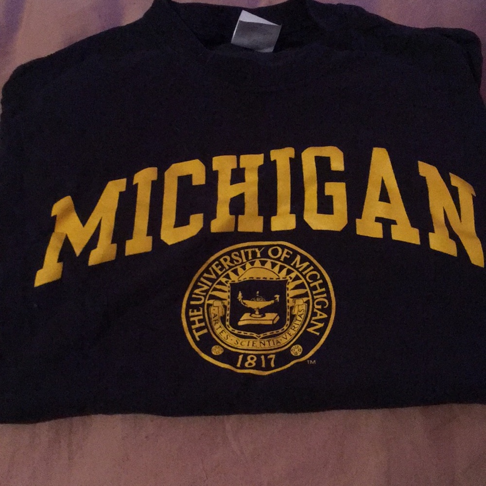 University of Michigan t-shirt